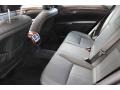 2007 Mercedes-Benz S Black Interior Rear Seat Photo