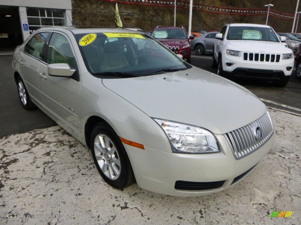 2008 Milan I4 - White Suede / Medium Light Stone photo #7