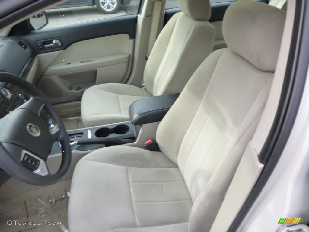 2008 Milan I4 - White Suede / Medium Light Stone photo #10