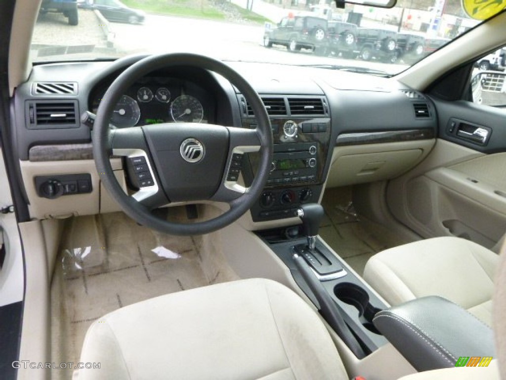 2008 Milan I4 - White Suede / Medium Light Stone photo #12