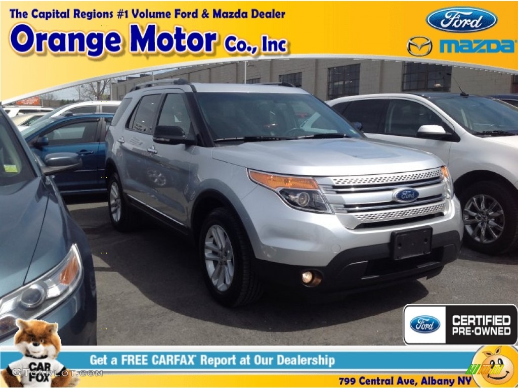 Ingot Silver Metallic Ford Explorer