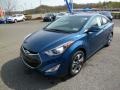 2014 Windy Sea Blue Hyundai Elantra Coupe   photo #3