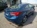 2014 Windy Sea Blue Hyundai Elantra Coupe   photo #7