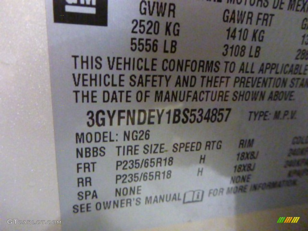 2011 SRX 4 V6 AWD - Gold Mist Metallic / Shale/Brownstone photo #3