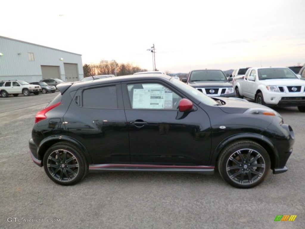 2014 Juke NISMO AWD - Sapphire Black / NISMO Cloth/Gray photo #8