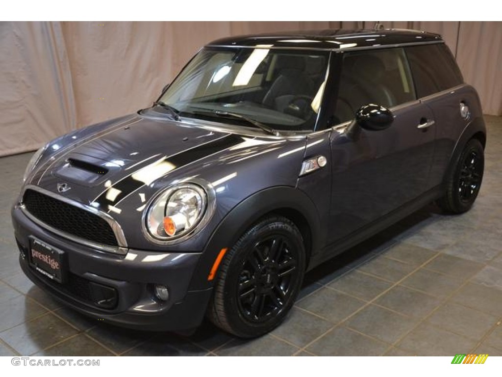 2013 Cooper S Hardtop - Highclass Gray Metallic / Carbon Black photo #1