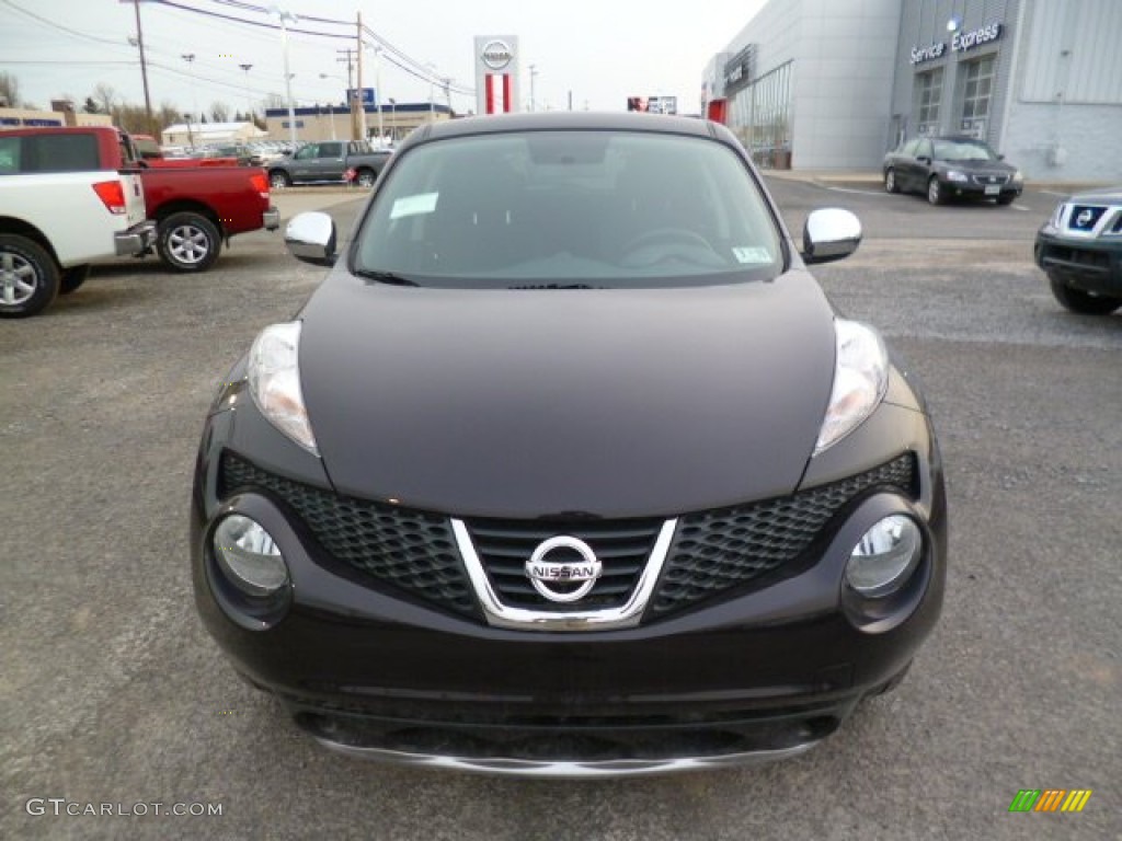 2014 Juke SV AWD - Bordeaux Black / Black photo #2