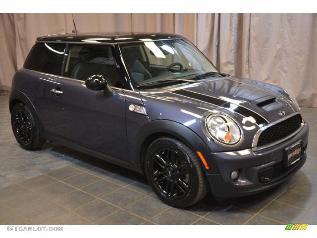 2013 Cooper S Hardtop - Highclass Gray Metallic / Carbon Black photo #4