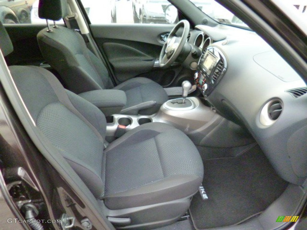 2014 Juke SV AWD - Bordeaux Black / Black photo #10