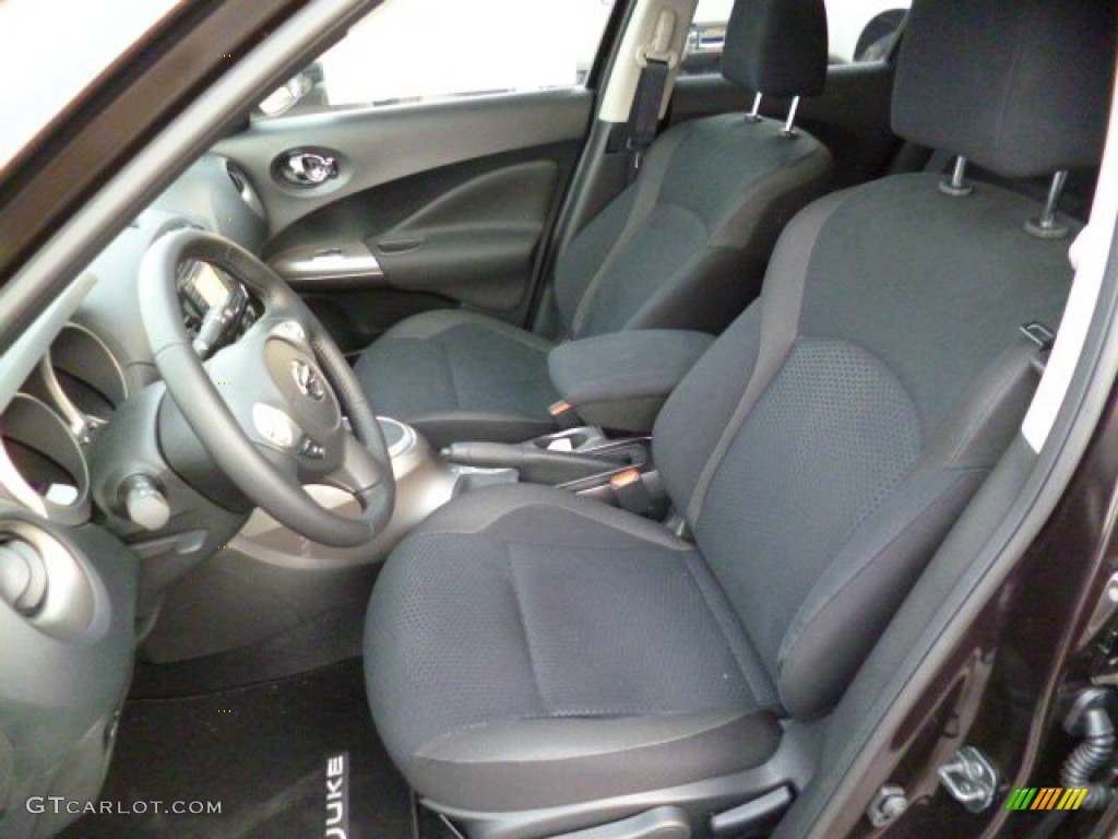 2014 Juke SV AWD - Bordeaux Black / Black photo #15