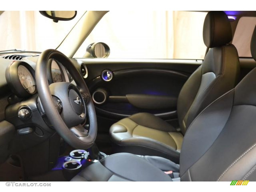 2013 Cooper S Hardtop - Highclass Gray Metallic / Carbon Black photo #14