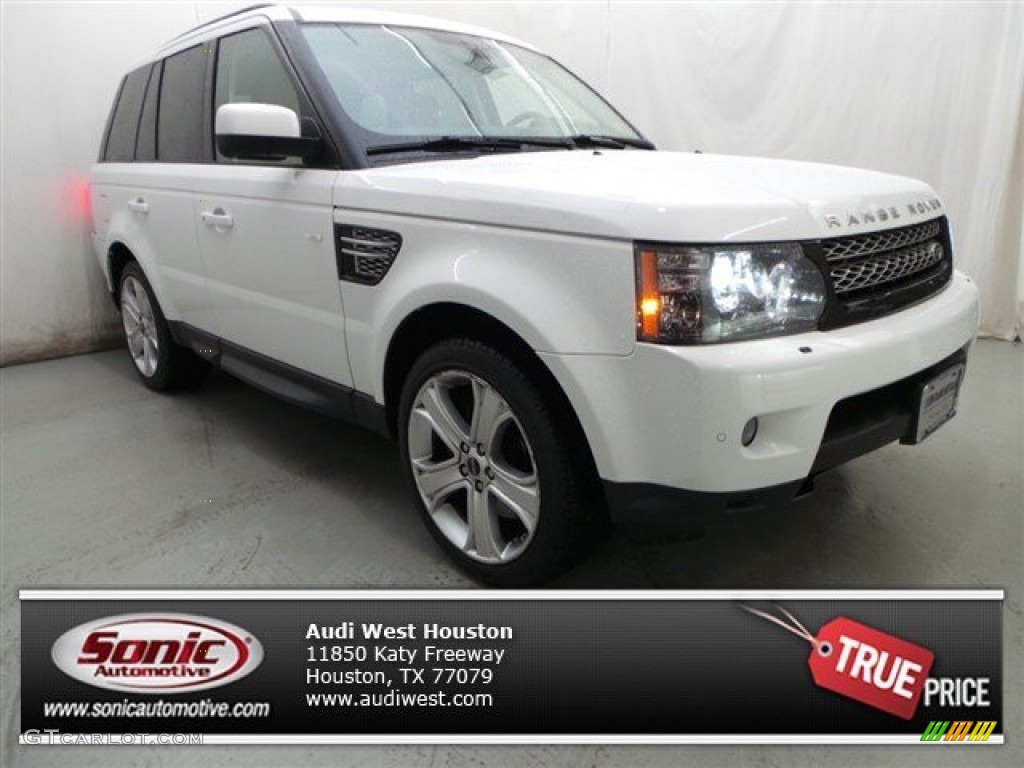 2012 Range Rover Sport HSE LUX - Fuji White / Almond photo #1