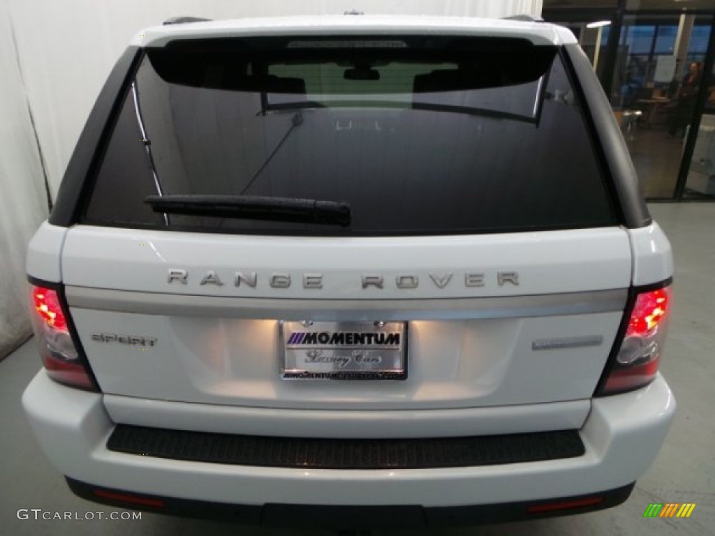 2012 Range Rover Sport HSE LUX - Fuji White / Almond photo #5