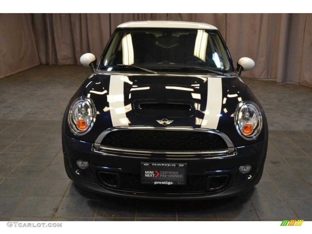 2013 Cooper S Hardtop - Reef Blue Metallic / Carbon Black photo #3