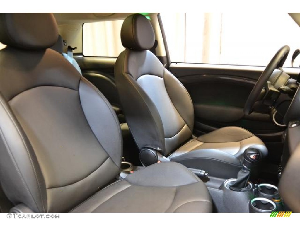 2013 Cooper S Hardtop - Reef Blue Metallic / Carbon Black photo #6