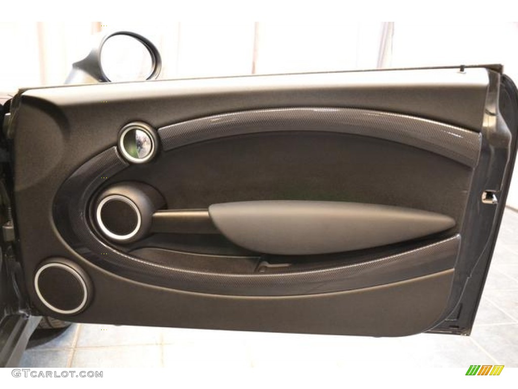 2013 Cooper S Hardtop - Reef Blue Metallic / Carbon Black photo #7