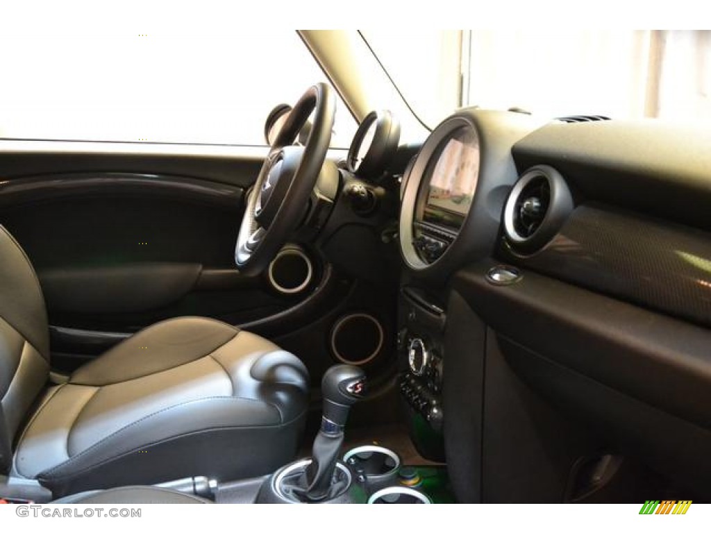 2013 Cooper S Hardtop - Reef Blue Metallic / Carbon Black photo #12