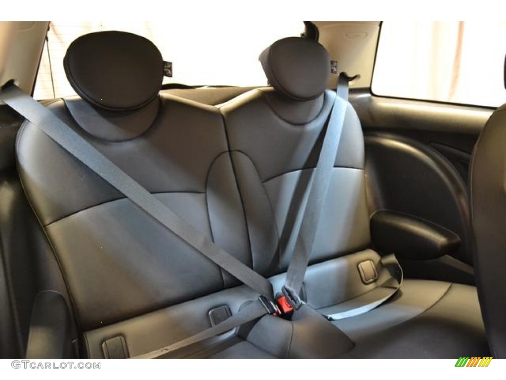 2013 Cooper S Hardtop - Reef Blue Metallic / Carbon Black photo #13