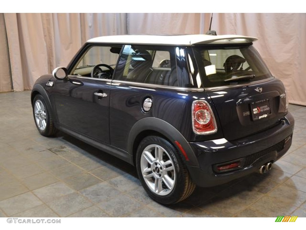 2013 Cooper S Hardtop - Reef Blue Metallic / Carbon Black photo #21