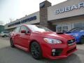 2015 Lightning Red Subaru WRX Premium  photo #1