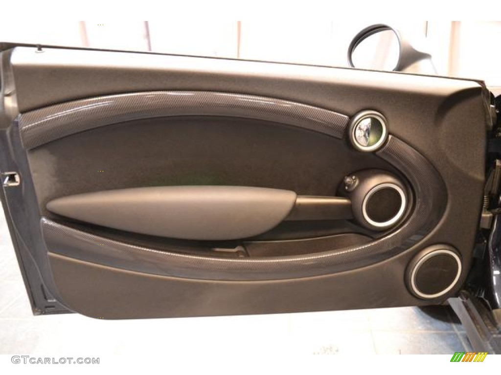 2013 Cooper S Hardtop - Reef Blue Metallic / Carbon Black photo #24