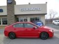 2015 Lightning Red Subaru WRX Premium  photo #8