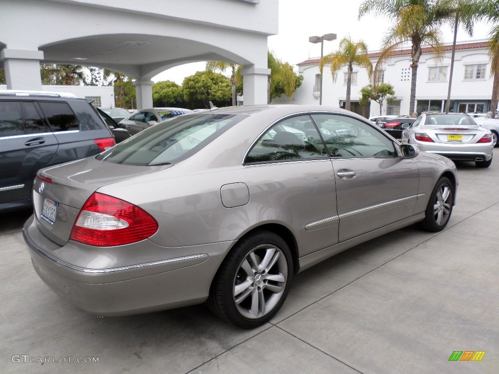 2007 CLK 350 Coupe - Pewter Metallic / Black photo #2