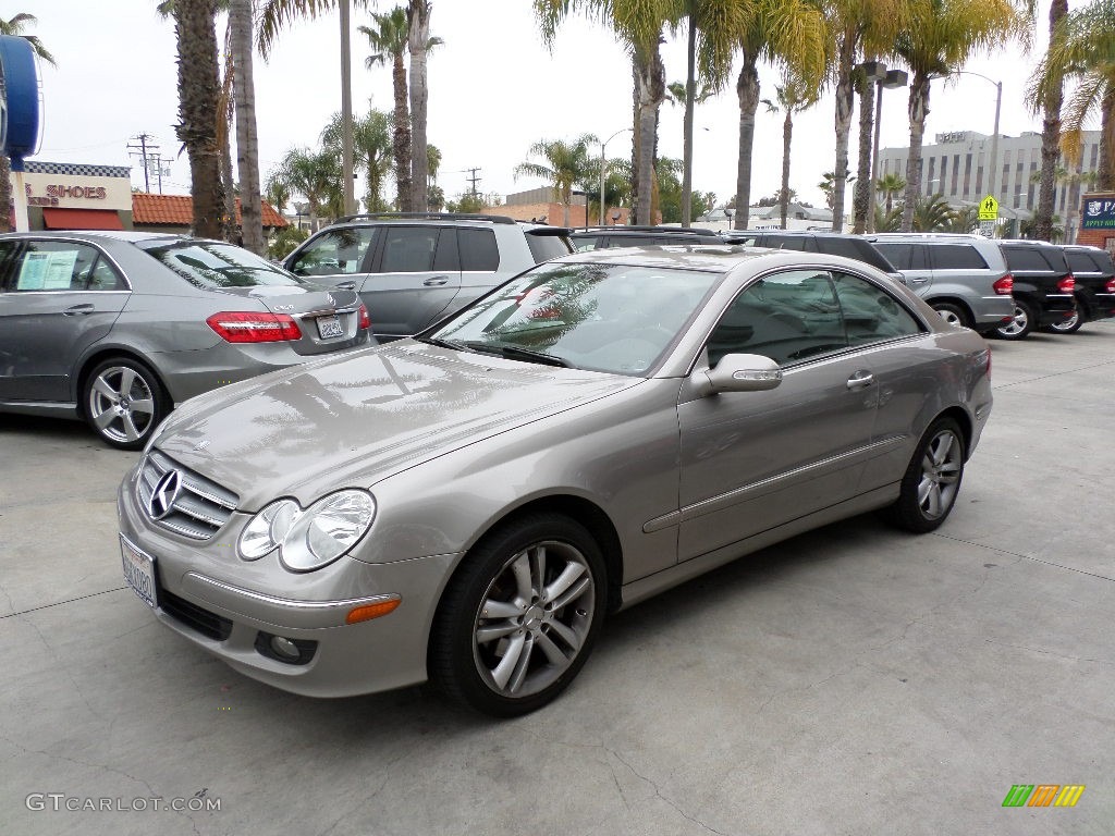 2007 CLK 350 Coupe - Pewter Metallic / Black photo #5