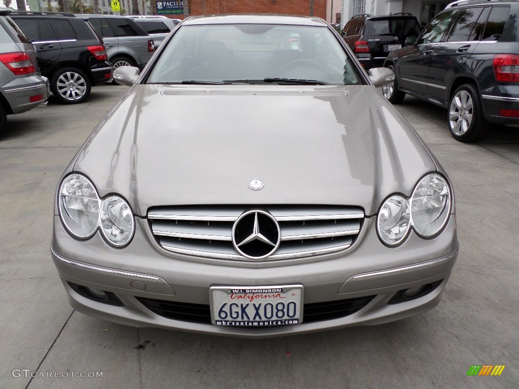 2007 CLK 350 Coupe - Pewter Metallic / Black photo #6