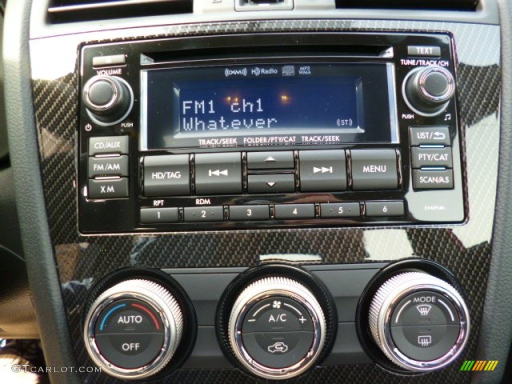 2015 Subaru WRX Premium Audio System Photos