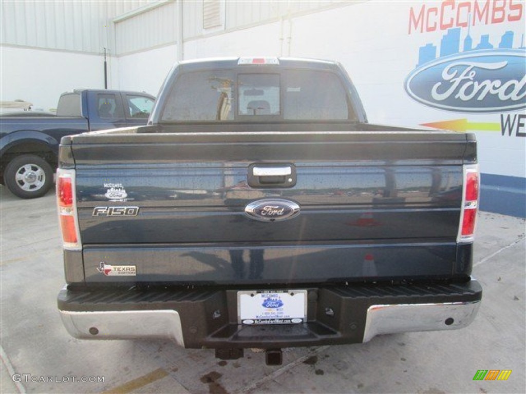 2014 F150 XLT SuperCrew 4x4 - Blue Jeans / Steel Grey photo #3