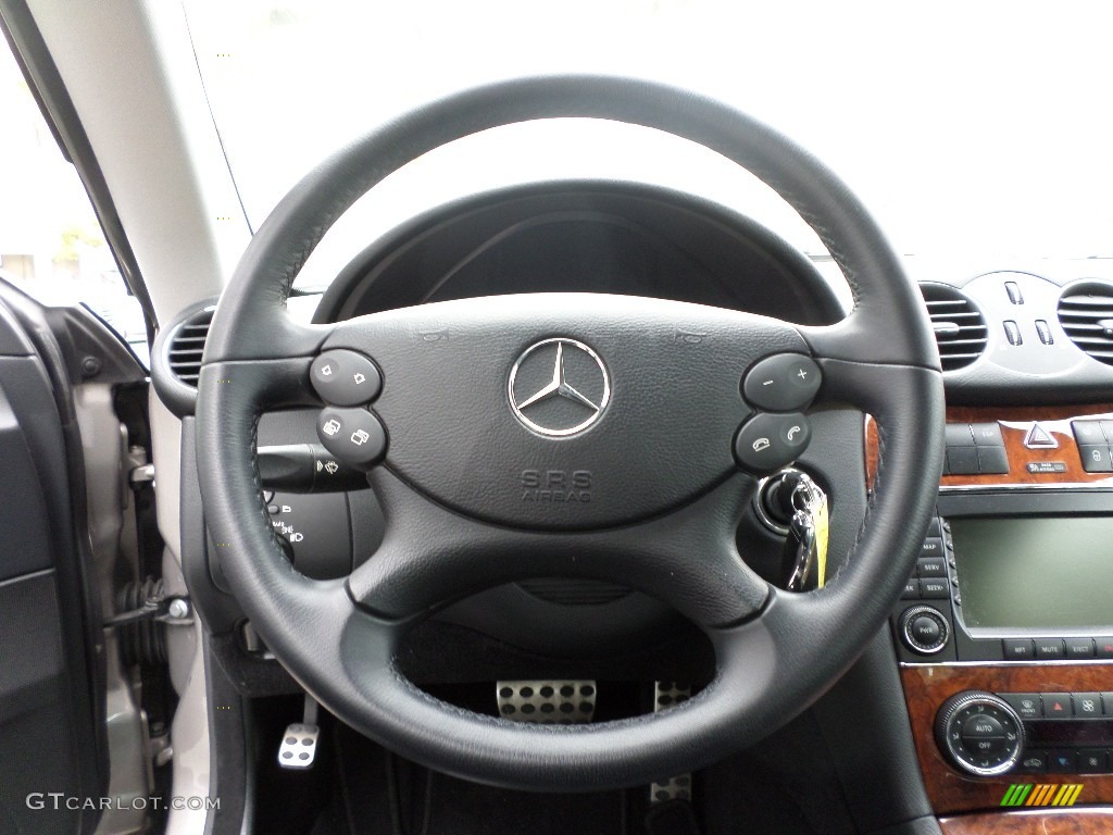 2007 CLK 350 Coupe - Pewter Metallic / Black photo #11