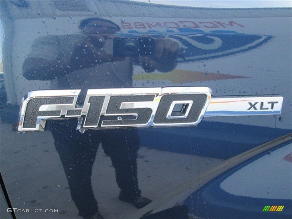 2014 F150 XLT SuperCrew 4x4 - Blue Jeans / Steel Grey photo #5