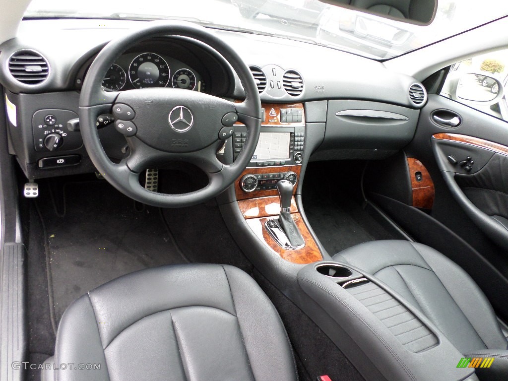 2007 CLK 350 Coupe - Pewter Metallic / Black photo #20