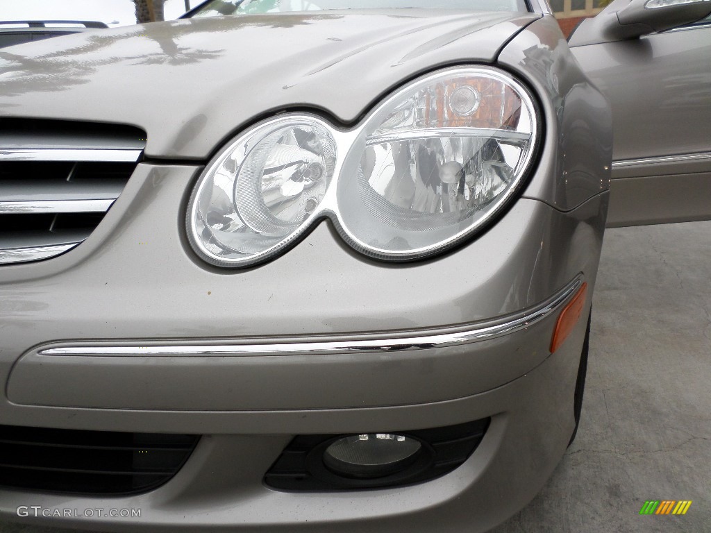 2007 CLK 350 Coupe - Pewter Metallic / Black photo #22