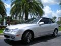 2007 Iridium Silver Metallic Mercedes-Benz CLK 350 Cabriolet  photo #2