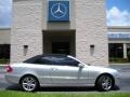 2007 Iridium Silver Metallic Mercedes-Benz CLK 350 Cabriolet  photo #5