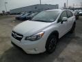 2014 Satin White Pearl Subaru XV Crosstrek 2.0i Premium  photo #3