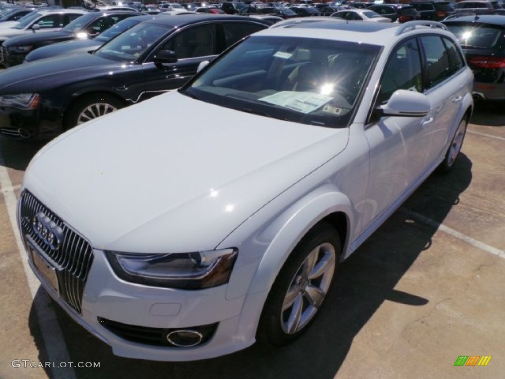 Glacier White Metallic 2014 Audi allroad Premium plus quattro Exterior Photo #92697878