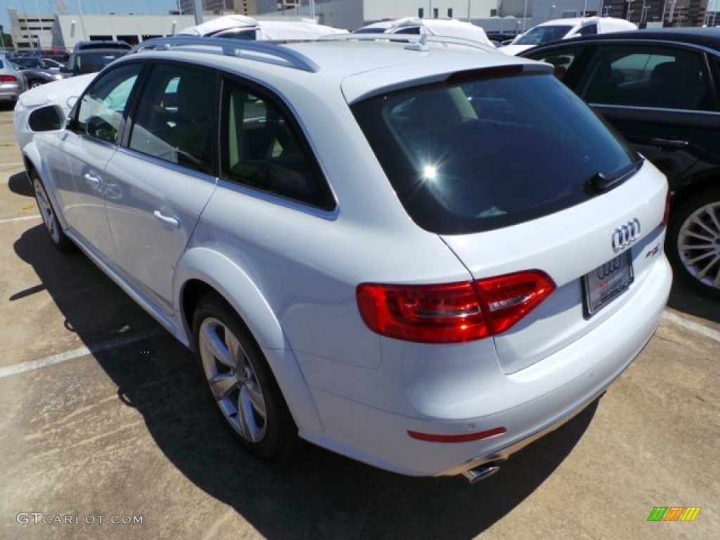 2014 allroad Premium plus quattro - Glacier White Metallic / Velvet Beige/Moor Brown photo #4