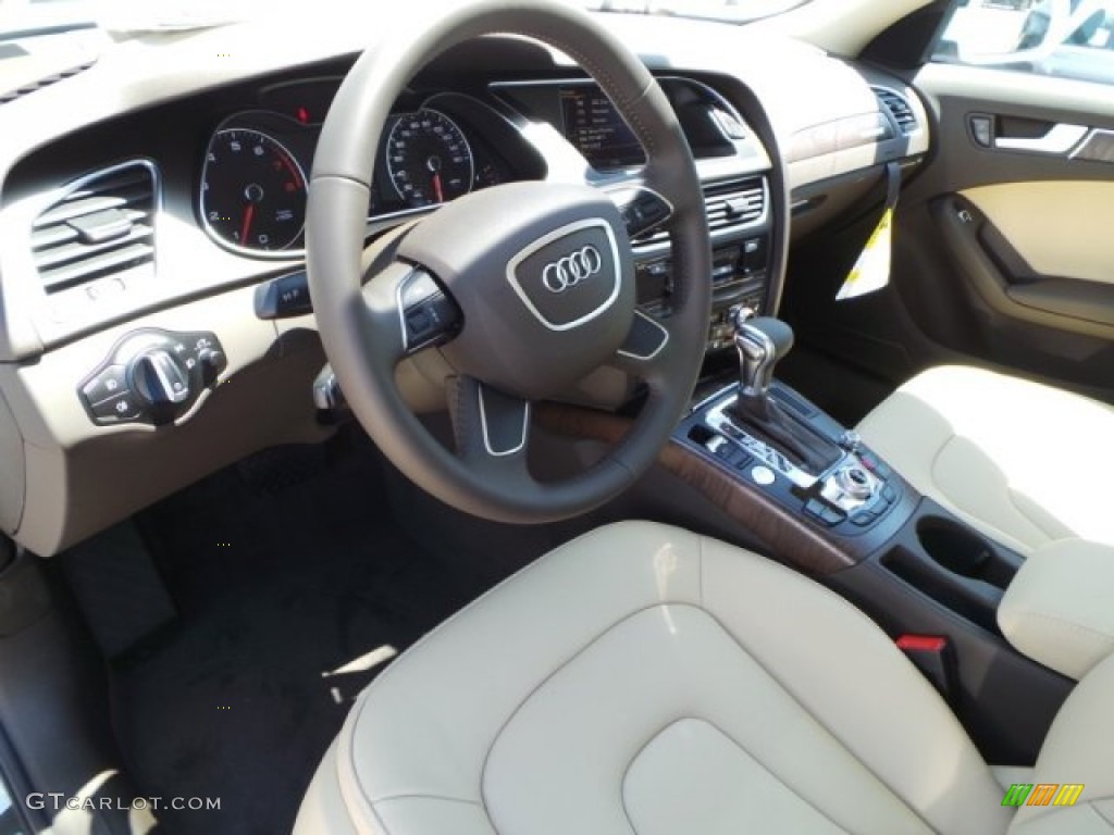 2014 allroad Premium plus quattro - Glacier White Metallic / Velvet Beige/Moor Brown photo #9