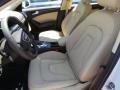2014 Audi allroad Velvet Beige/Moor Brown Interior Front Seat Photo