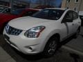 2011 Pearl White Nissan Rogue S AWD  photo #5