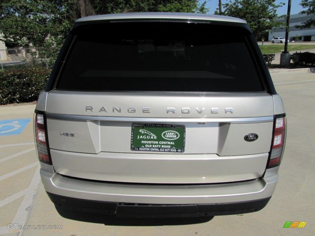 2013 Range Rover HSE LR V8 - Indus Silver Metallic / Ivory/Ebony photo #9