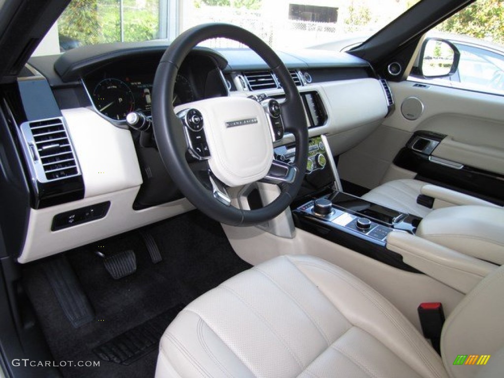 2013 Range Rover HSE LR V8 - Indus Silver Metallic / Ivory/Ebony photo #12