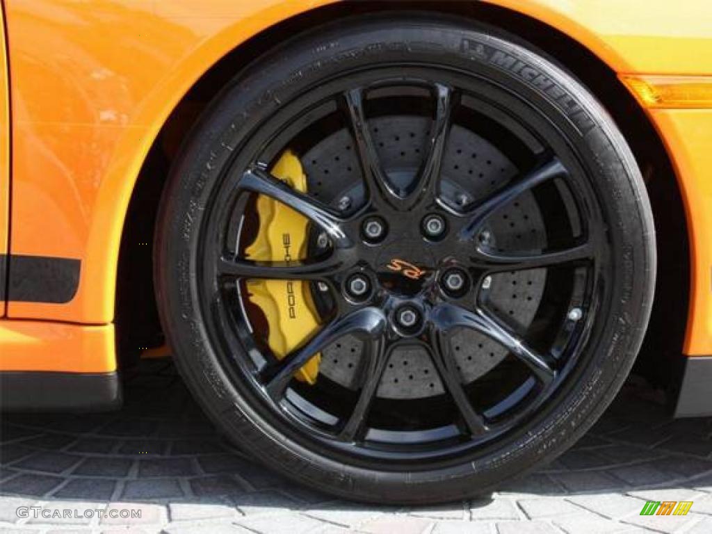 2007 911 GT3 RS - Orange/Black / Black photo #9