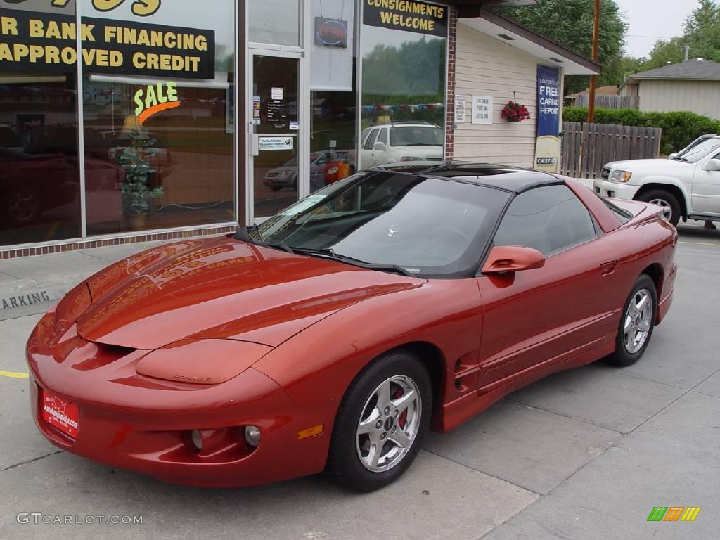 2001 Firebird Coupe - Sunset Orange Metallic / Ebony photo #3