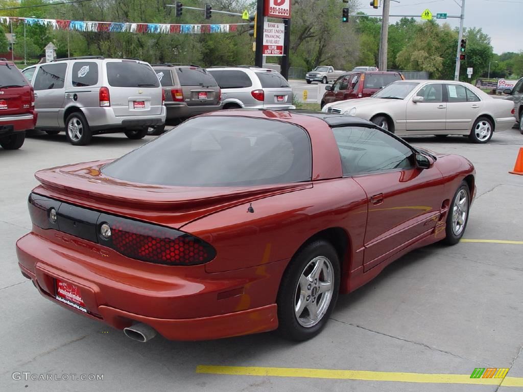 2001 Firebird Coupe - Sunset Orange Metallic / Ebony photo #5