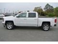 2014 Summit White Chevrolet Silverado 1500 LTZ Crew Cab 4x4  photo #3