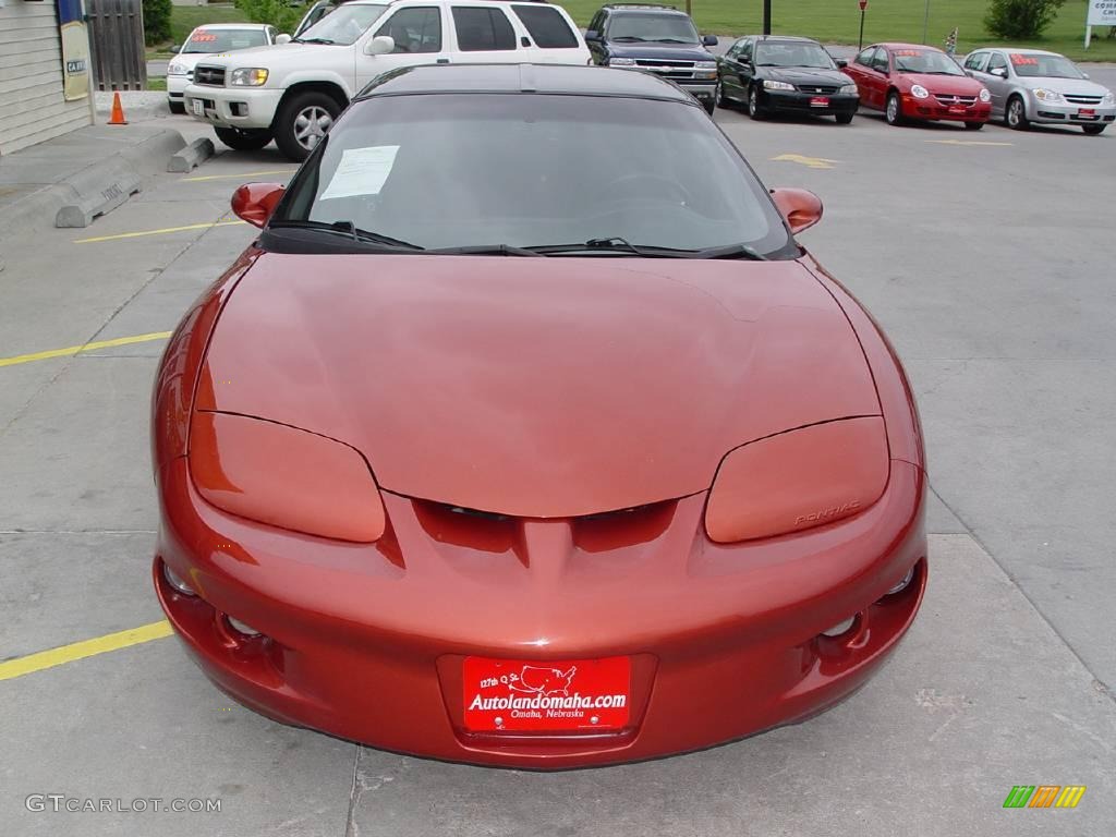 2001 Firebird Coupe - Sunset Orange Metallic / Ebony photo #20